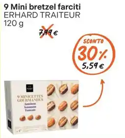 Gelmarket 9 Mini bretzel farciti ERHARD TRAITEUR offerta