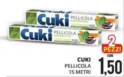 Mazzeo Supermercati Cuki pellicola offerta
