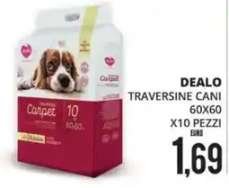 Mazzeo Supermercati Carpet traversine cani offerta