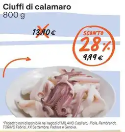 Gelmarket Ciuffi di calamaro offerta