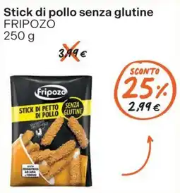 Gelmarket Stick di pollo senza glutine Fripozo offerta