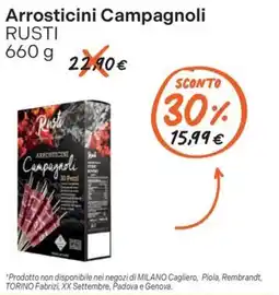Gelmarket Arrostiticini Campagnoli Rusti offerta