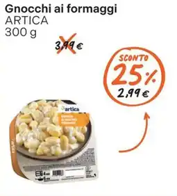 Gelmarket Gnocchi ai formaggi Artica offerta