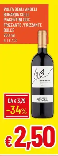IperFamila Volta degli Angeli Bonarda offerta
