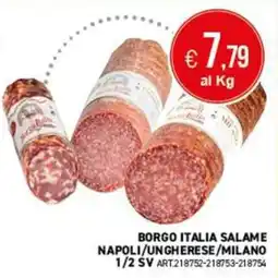 PGS Cash&Carry Borgo Italia Salame offerta