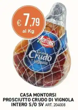 PGS Cash&Carry Prosciutto Crudo di Vignola offerta