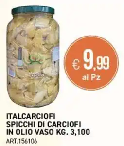 PGS Cash&Carry Italcarciofi spicchi di carciofi offerta
