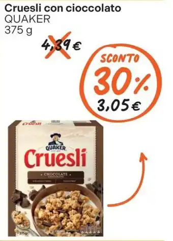 Cruesli con cioccolato QUAKER