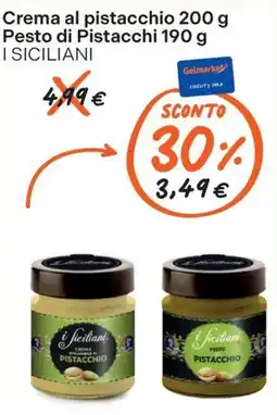 Gelmarket Crema al pistacchio I Siciliani offerta