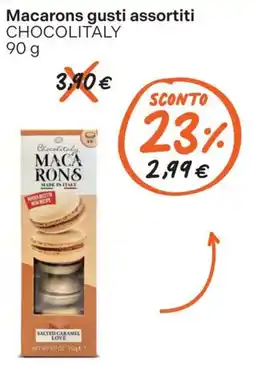 Gelmarket Macarons gusti assortiti Chocolitaly offerta