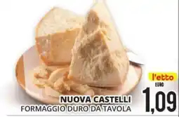 Mazzeo Supermercati Nuova Castelli Formaggio Duro da Tavola offerta
