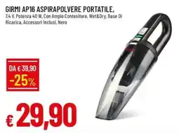 IperFamila Girmi aspirapolvere portatile offerta