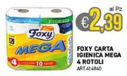 PGS Cash&Carry Foxy carta igienica mega offerta