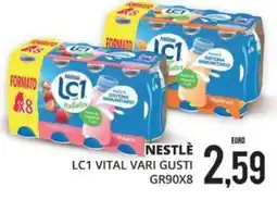 Mazzeo Supermercati Nestlé LC1 Vital Vari Gusti offerta