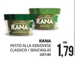 Mazzeo Supermercati Rana pesto alla genovese classico offerta