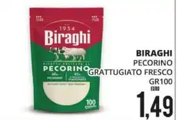 Mazzeo Supermercati Biraghi Pecorino offerta