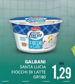 Mazzeo Supermercati Galbani Santa Lucia Fiocchi di Latte offerta
