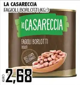 Big Food la Casareccia fagioli borlotti offerta