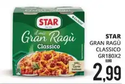 Mazzeo Supermercati Star il mio Gran Ragù Classico offerta