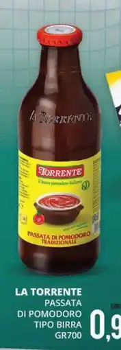 Mazzeo Supermercati La Torrente passata di pomodoro tipo birra offerta
