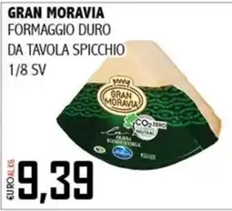 Big Food Gran Moravia formaggio duro da tavola spicchio offerta