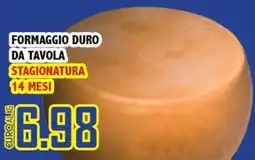 Big Food Formaggio duro da tavola offerta