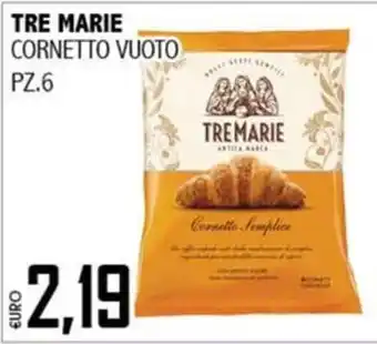 Big Food Cornetto vuoto Tre Marie offerta