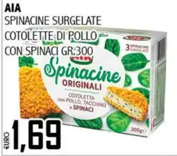 Big Food Spinacine Originali Cotolette di Pollo offerta