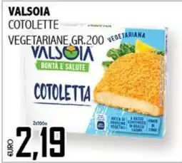Big Food Valsoia cotolette vegetariane offerta