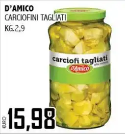 Big Food Carciofini tagliati D'Amico offerta