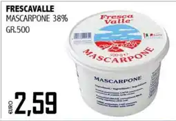 Big Food Frescavalle Mascarpone offerta