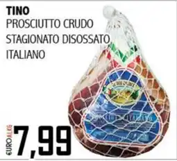 Big Food Tino prosciutto crudo stagionato disossato italiano offerta