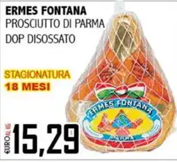 Big Food Prosciutto di Parma DOP disossato offerta