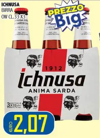 Big Food Ichnusa birra offerta