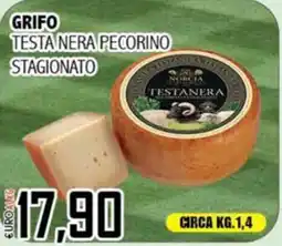 Big Food Grifo testa nera pecorino stagionato offerta