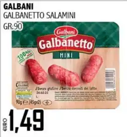 Big Food Galbanetto salamini offerta