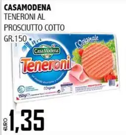 Big Food Teneroni al prosciutto cotto offerta