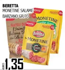 Big Food Beretta Monetine Salame offerta