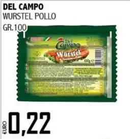 Big Food Del Campo Würstel Pollo offerta