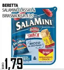 Big Food Beretta salamini classici & birasnack offerta