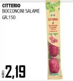 Big Food Citterio bocconcini salame offerta