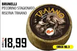 Big Food Pecorino stagionato riserva traiano offerta