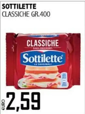 Big Food Sottilette classiche offerta