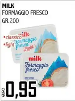 Big Food Milk Formaggio Fresco offerta