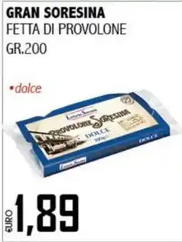 Big Food Fetta di provolone dolce offerta