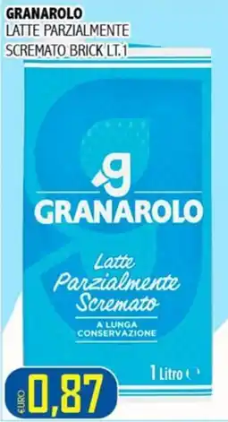 Big Food Granarolo Latte Parzialmente Scremato offerta