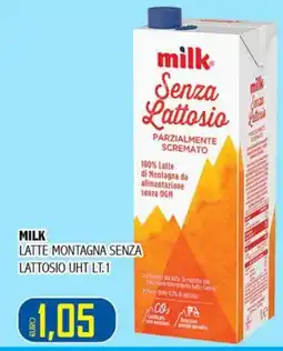 Big Food Milk latte montagna senza lattosio offerta