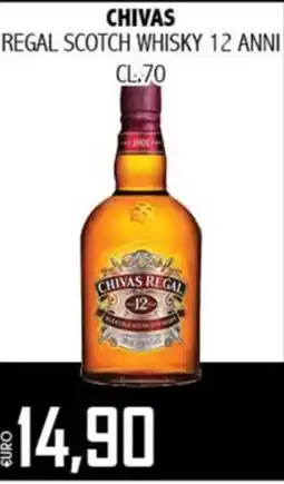 Big Food Chivas Regal Scotch Whisky 12 Anni offerta