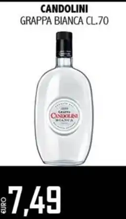 Big Food Grappa Candolini Bianca offerta