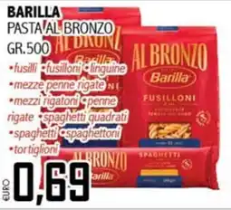 Big Food Barilla pasta al bronzo offerta